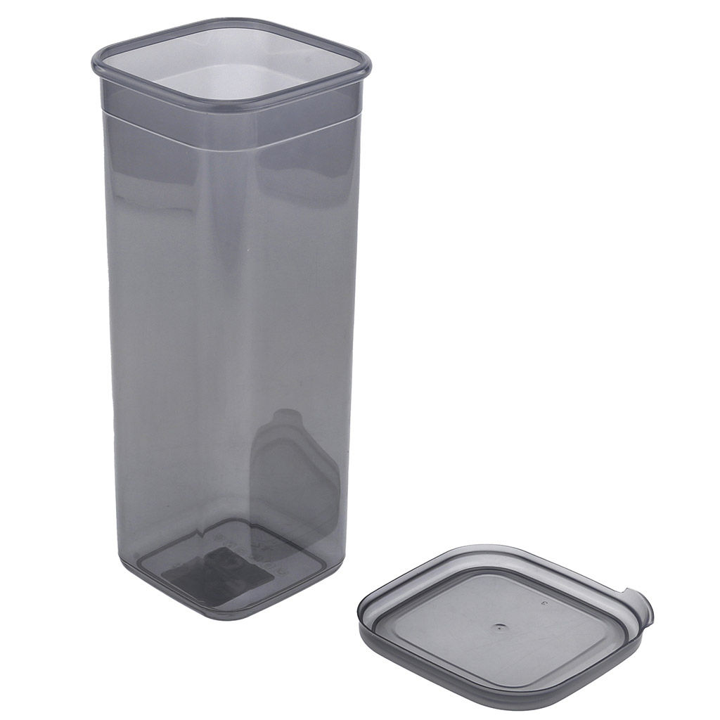 Емкость-контейнер для сыпучих продуктов пластмассовый 2,1л, 11х10,5х27,5см, полипропилен (Россия) - Домашняя мода фото 4