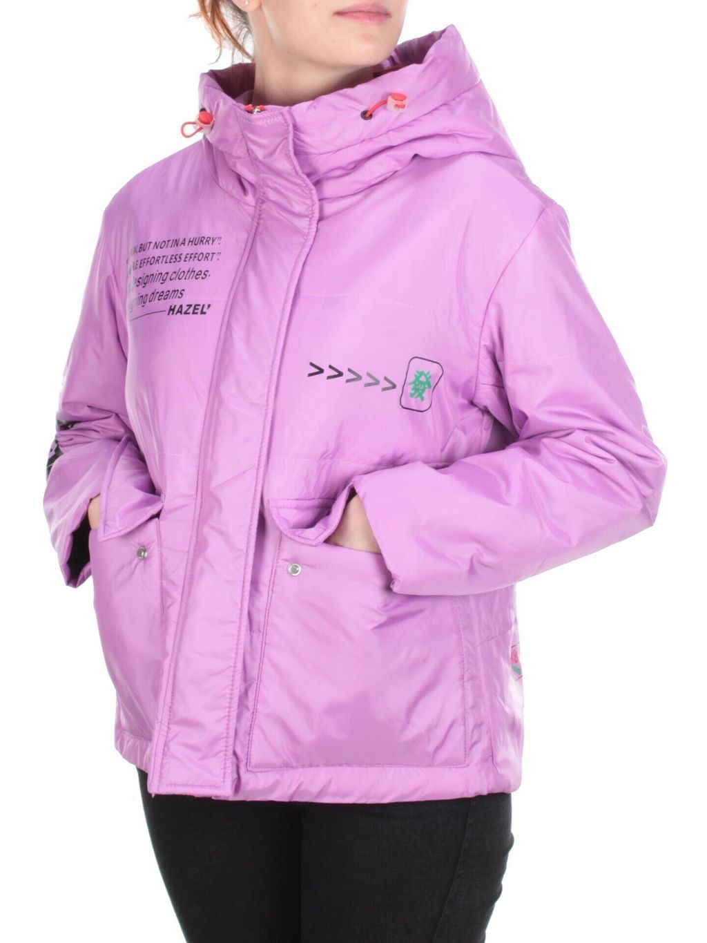 005 LILAC Куртка демисезонная женская (100 гр. синтепон) - Fashion фото 3