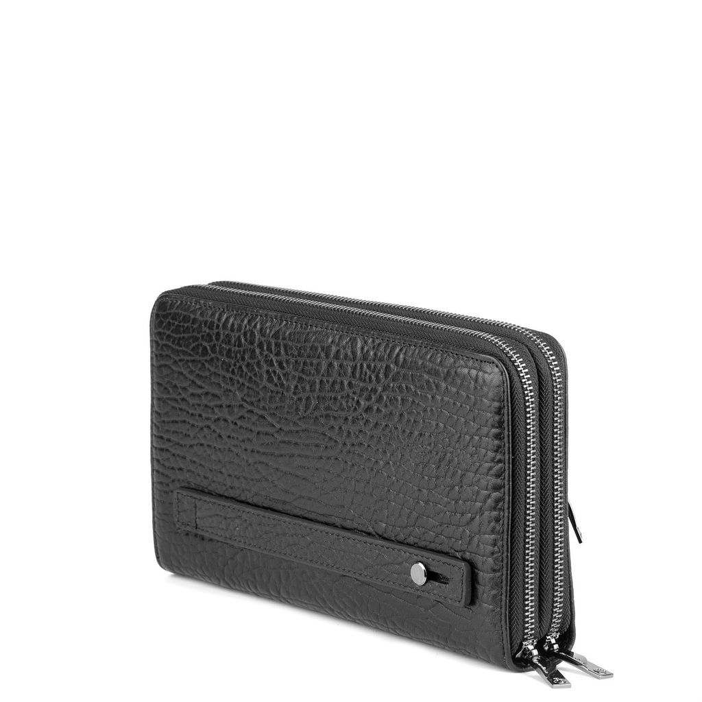 7935-238-11W black, Мужская кожаная клатч, Barcelo Biagi