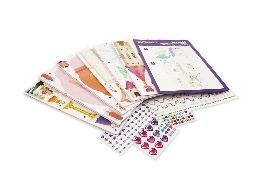 REZARK DLH-006 Серия Кукольные домики 95 элемент. Замок принцессы