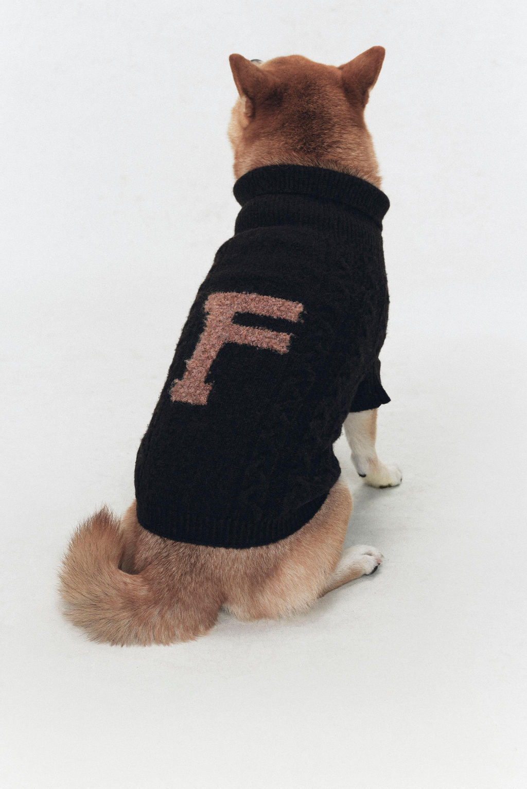 JERSEY CON LANA MASCOTAS SOSHIOTSUKI x ZARA / Chocolate  фото 3