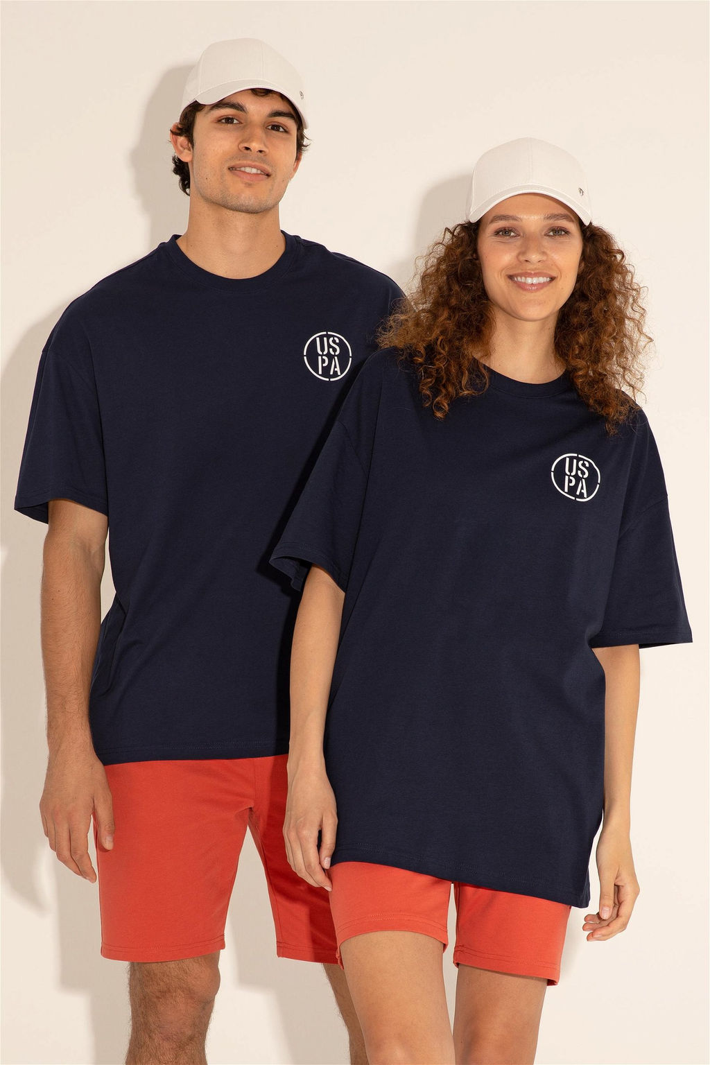 Футболка U.S. Polo Assn темно-синяя из хлопка