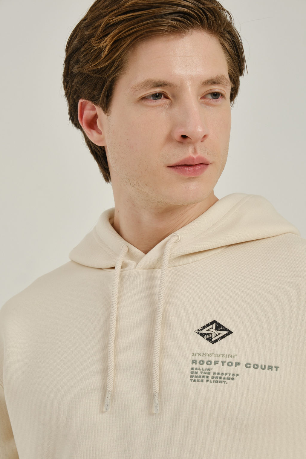 Худи Бежевый - Anta фото 4