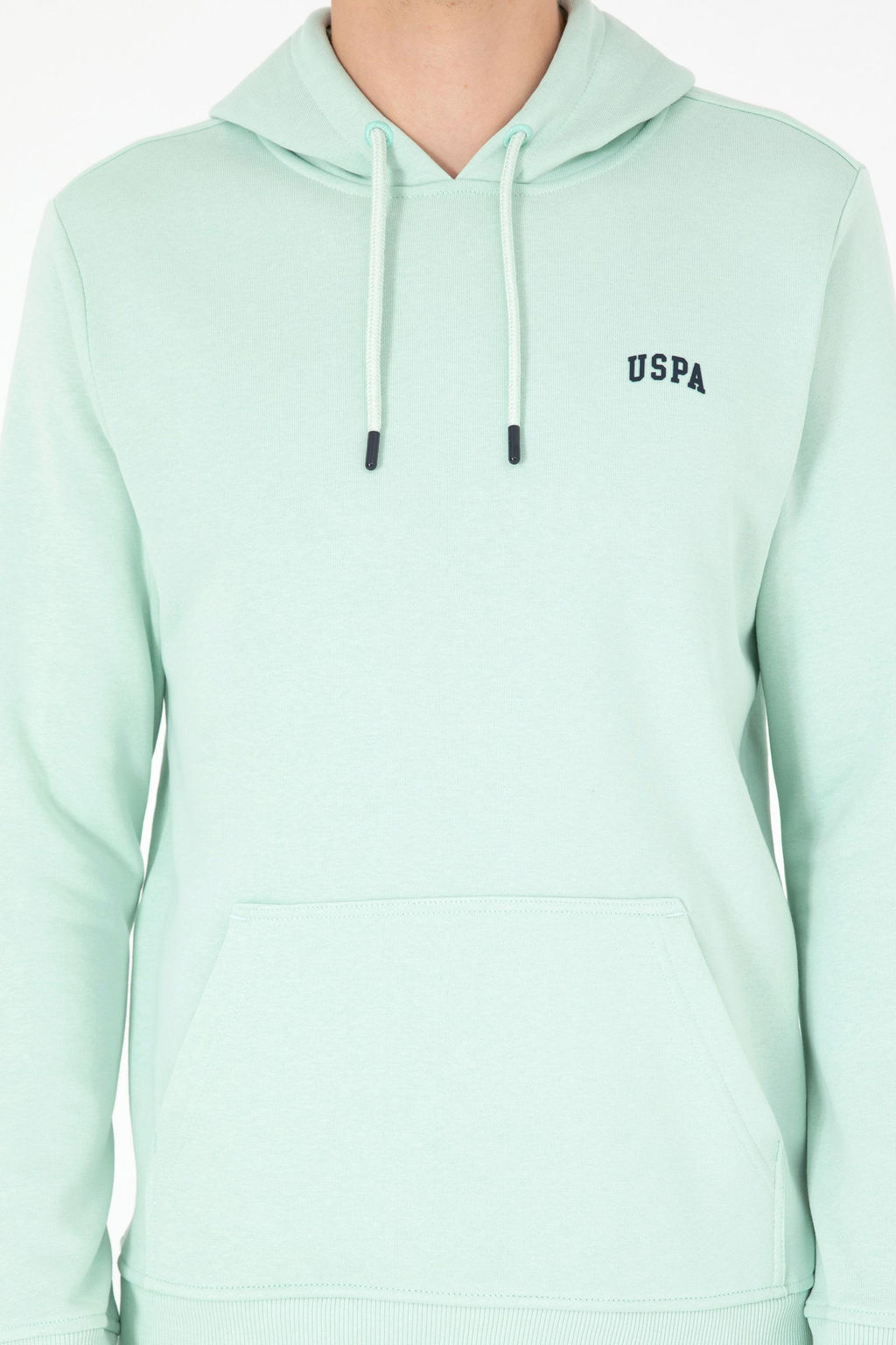 Мужская базовая толстовка зеленого цвета Неожиданная скидка в корзине - U.s. polo assn фото 6