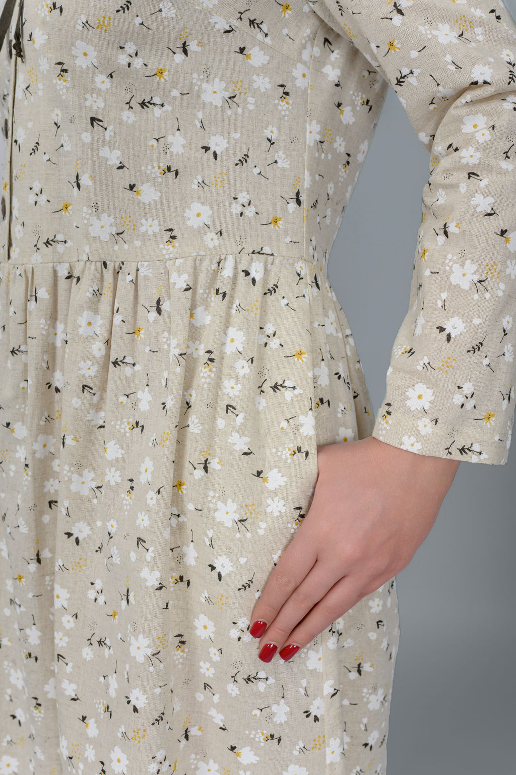 Платье 70%лен 30% хлопок