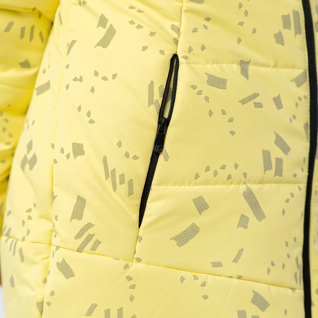 RODOS Куртка для девочки мембрана зима М-283 (Куртка) Жёлтый