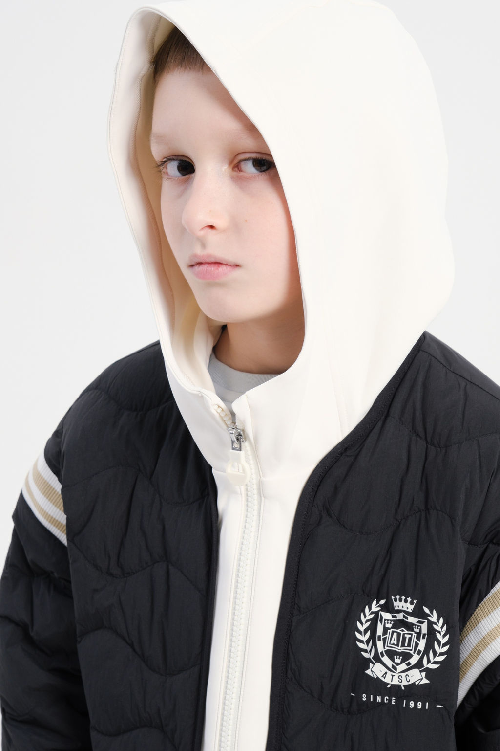 Пуховик короткий Черный