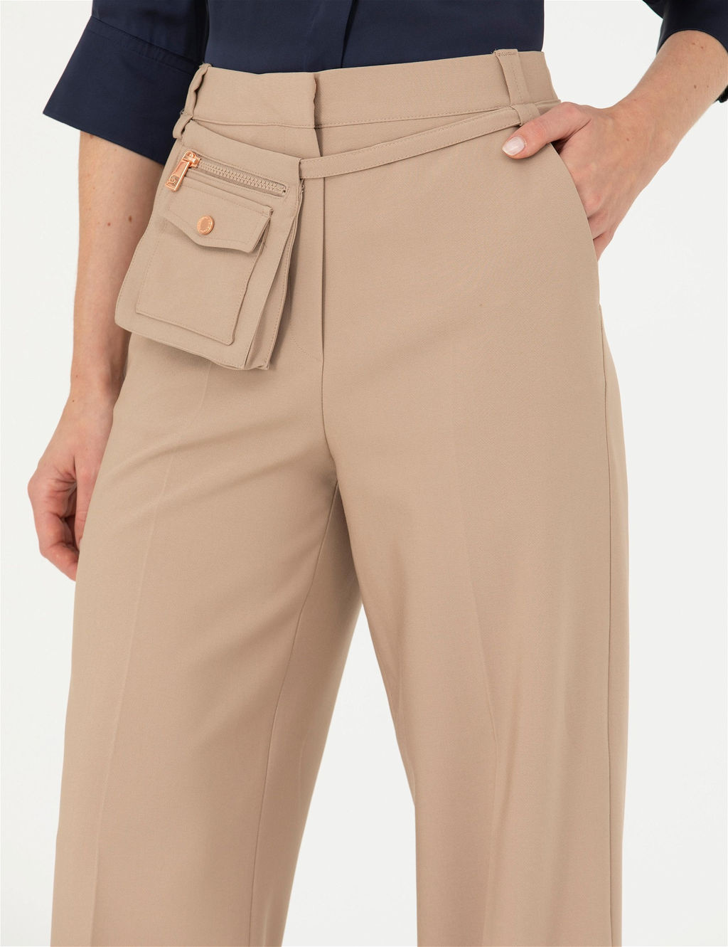 Bej Palazzo Kuma_ Pantolon - Pierre cardin фото 6