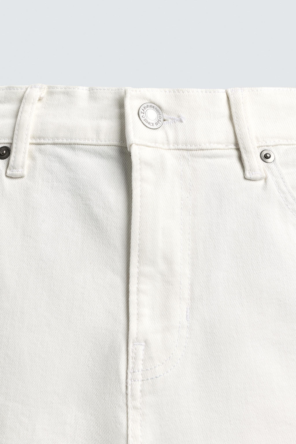 JEANS SLIM FIT B?SICO / Blanco roto - Zara фото 10