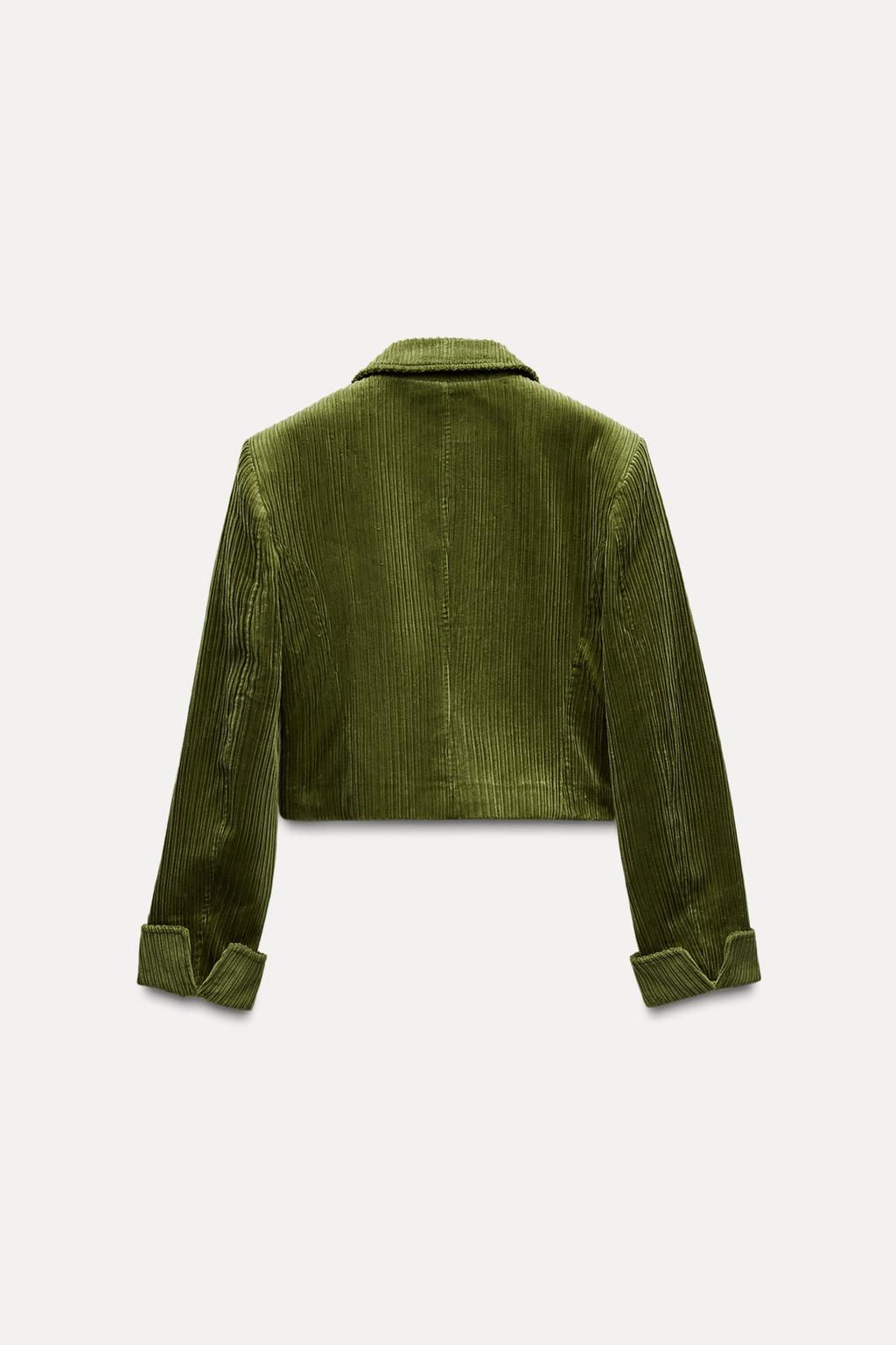 SHORT CORDUROY JACKET - Zara фото 3