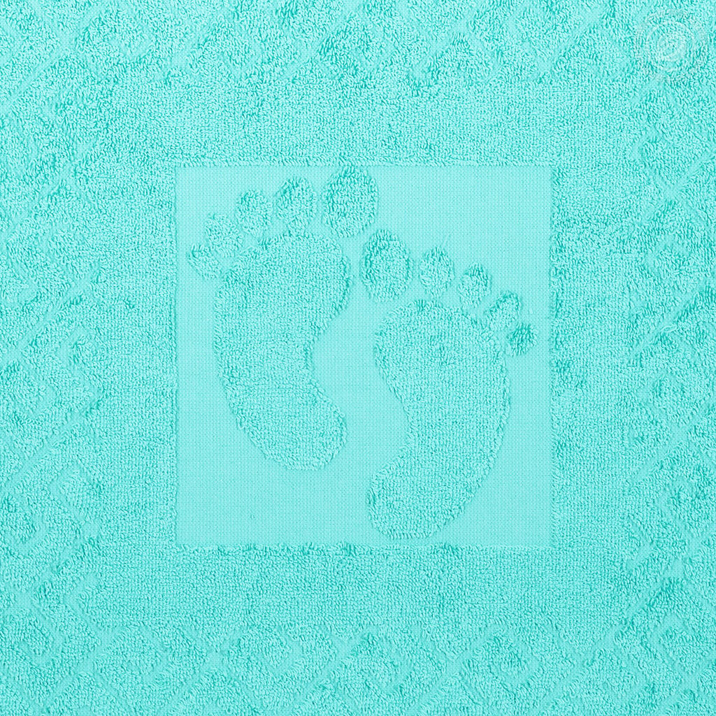 Полотенце КЛАССИК Ножки Аква 50х70/1 шт. Махровые полотенца Ножки - Арт дизайн фото 2