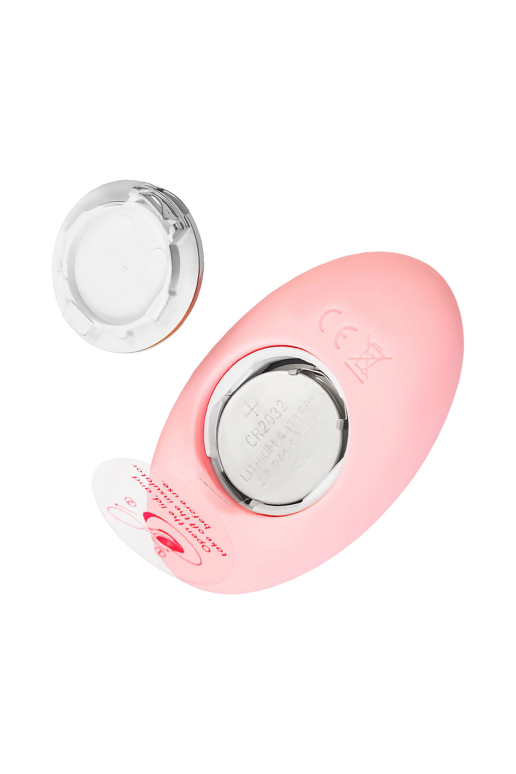 Вибропульсатор с беспроводным пультом управления Eromantica ZEFYR, силикон, розовый, 17,3 см  фото 8