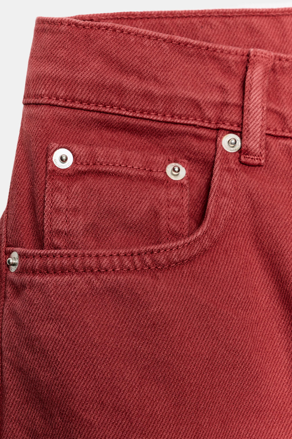 JEANS ZW COLLECTION CAPRI BALLOON TIRO MEDIO / Rojo - Zara фото 8
