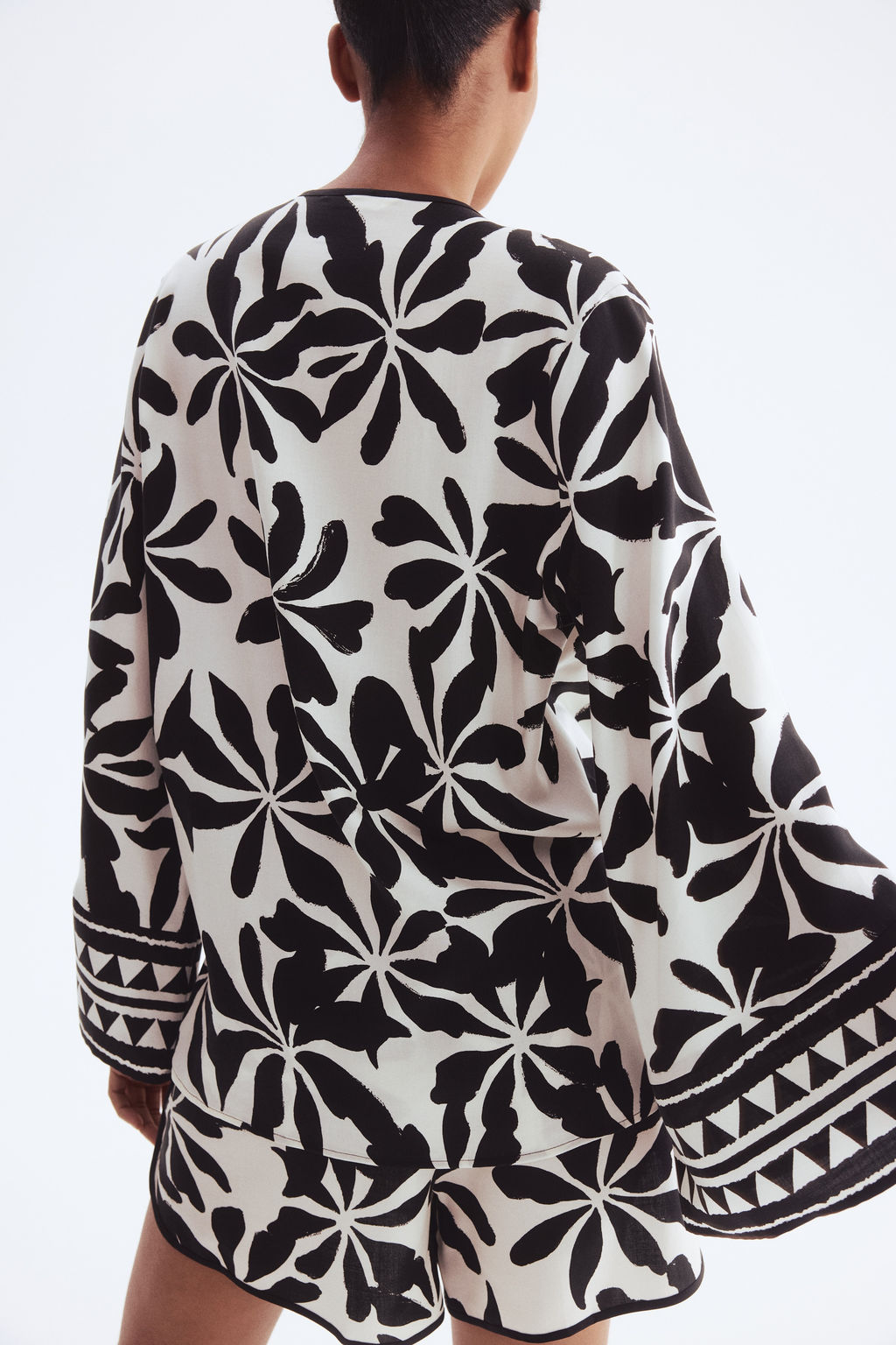 Blusa de lyocell - H&m фото 6