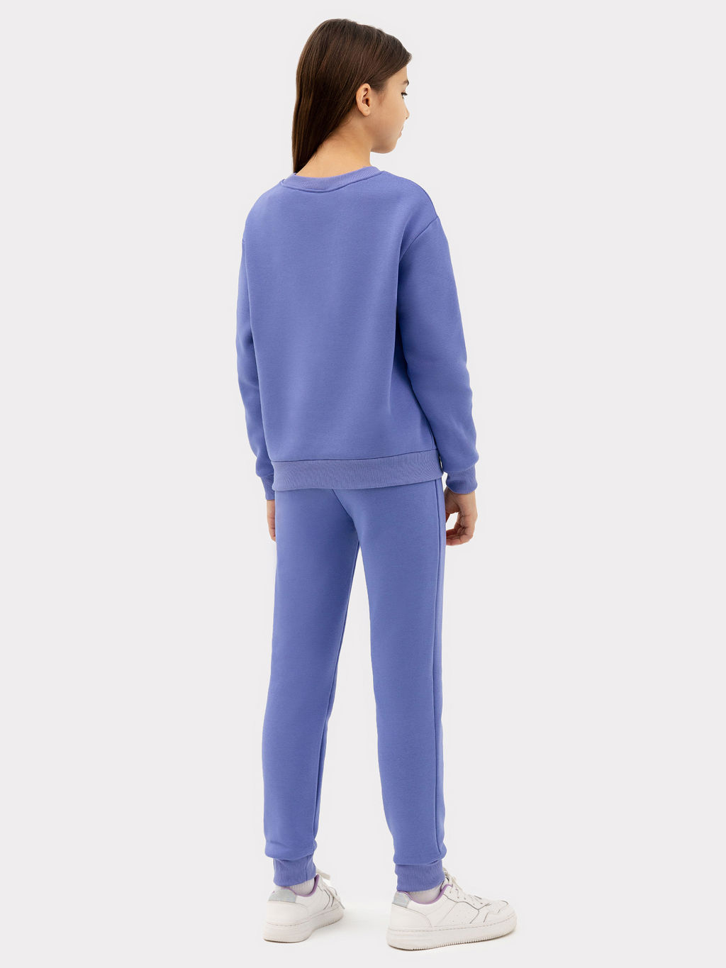 Комплект для девочек (джемпер, брюки) в фиолетовом цвете - Mark formelle фото 2