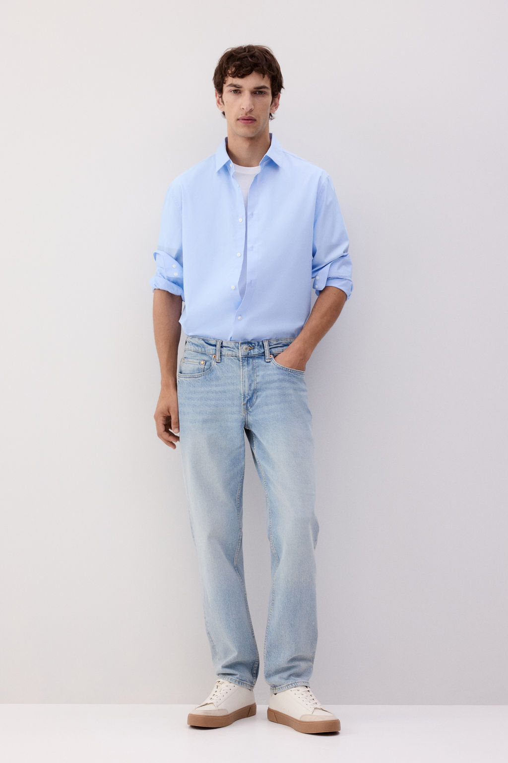 Straight Regular Jeans - H&m фото 7