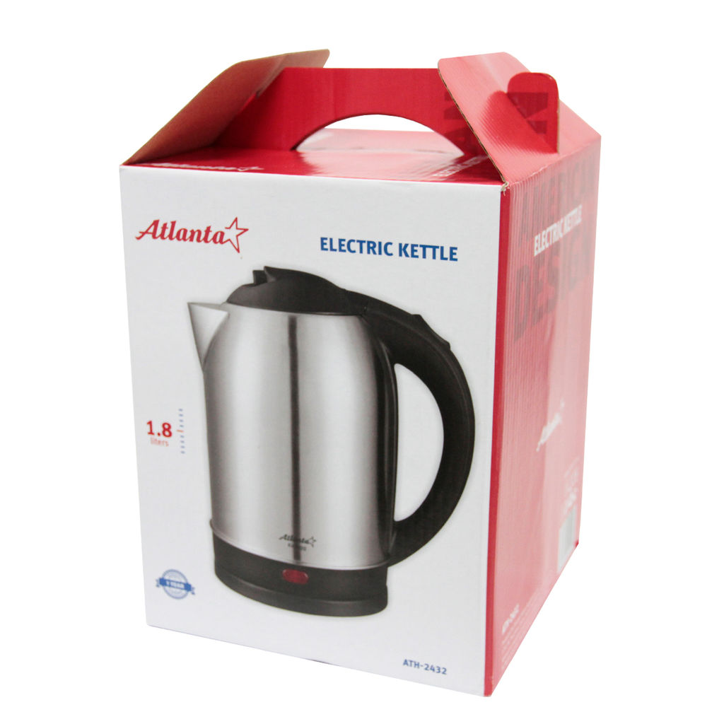 Чайник электрический металлический 1,8 л, арт.ATH-2432 - Полимербыт фото 5