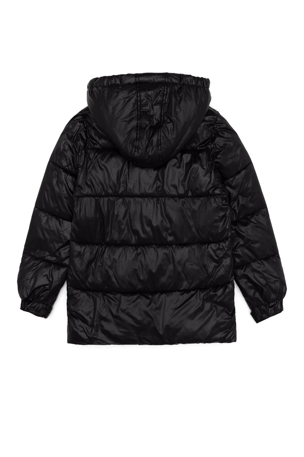 Черное пальто с капюшоном для мальчика - U.s. polo assn фото 2