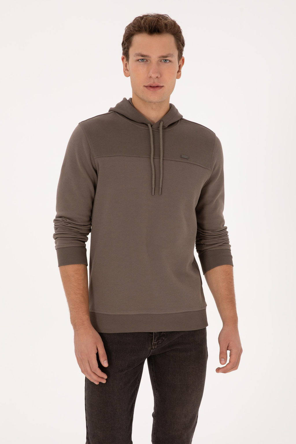 Erkek Vizon Sweatshirt