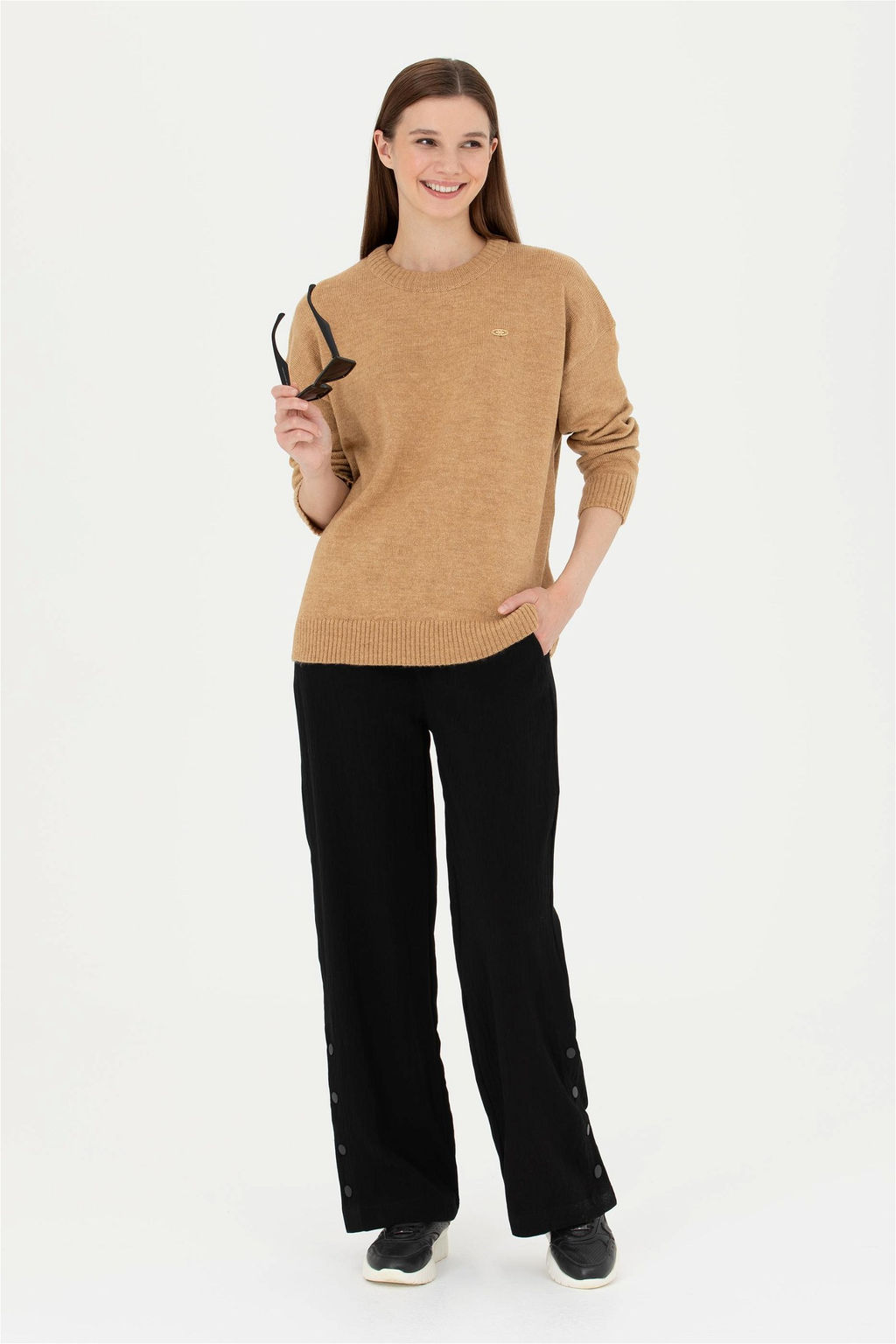 Женские черные брюки Неожиданная скидка в корзине - U.s. polo assn фото 3