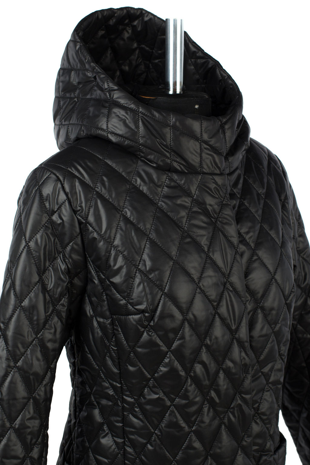 01-11383 Пальто женское демисезонное (пояс) - El podio фото 11