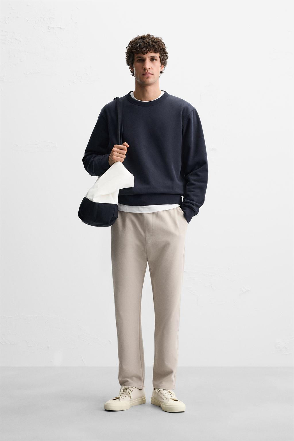 COMFORT FIT JOGGER WAIST TROUSERS