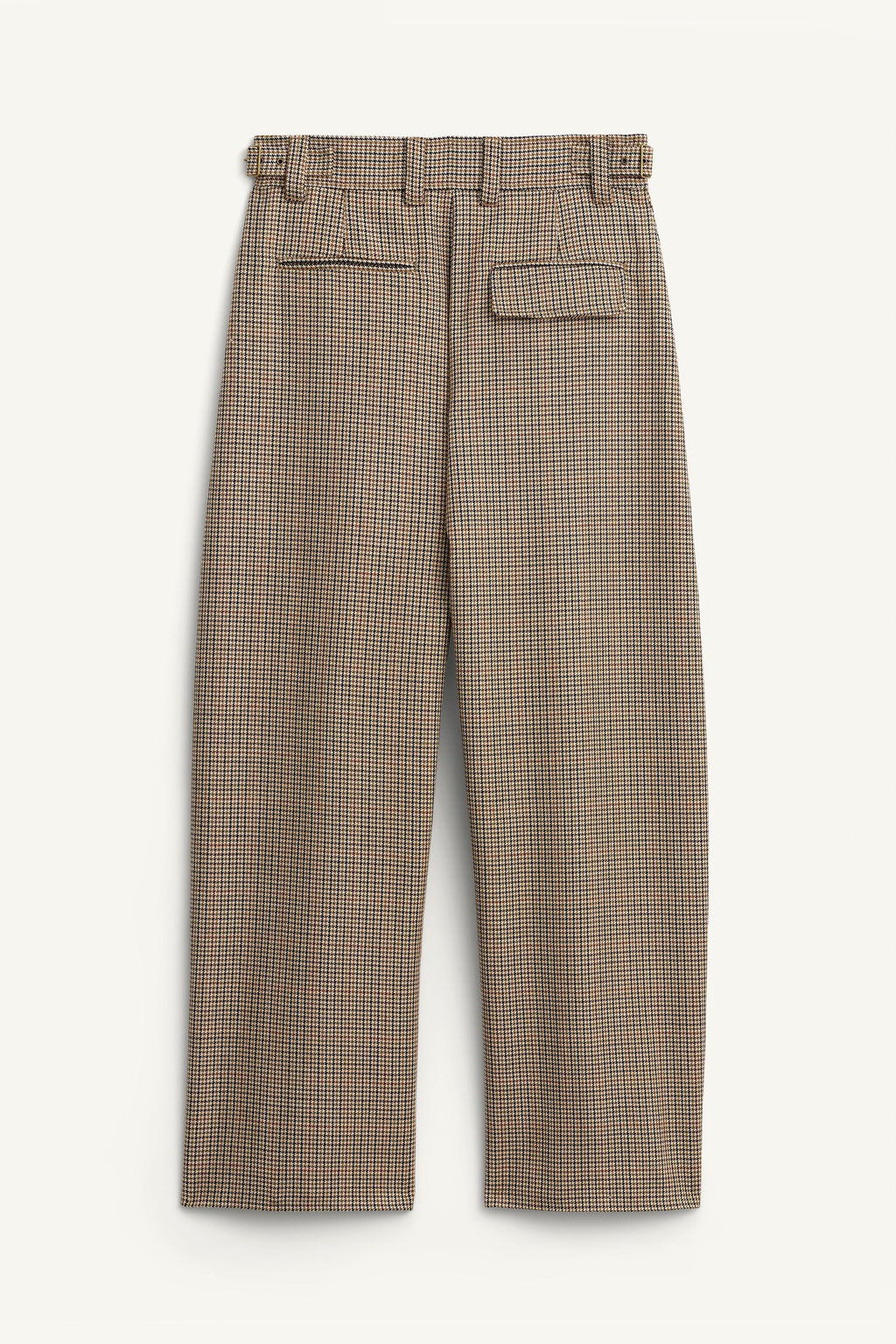 LIMITED EDITION CHECK WOOL SUIT TROUSERS - Zara фото 6