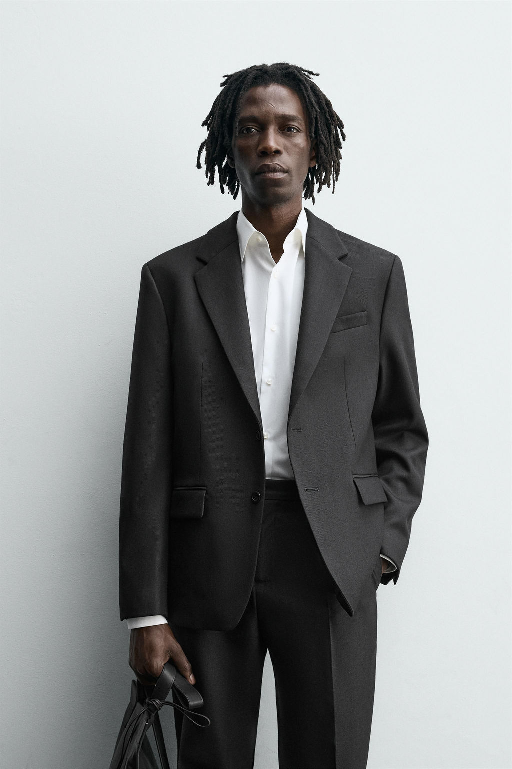 WOOL BLEND TEXTURED SUIT BLAZER - Zara фото 2