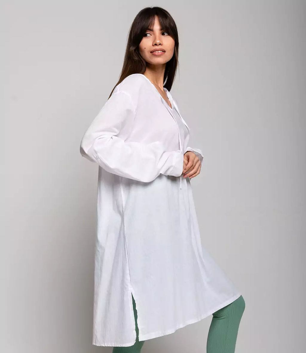 Рубашка #ОБШ1407, белый