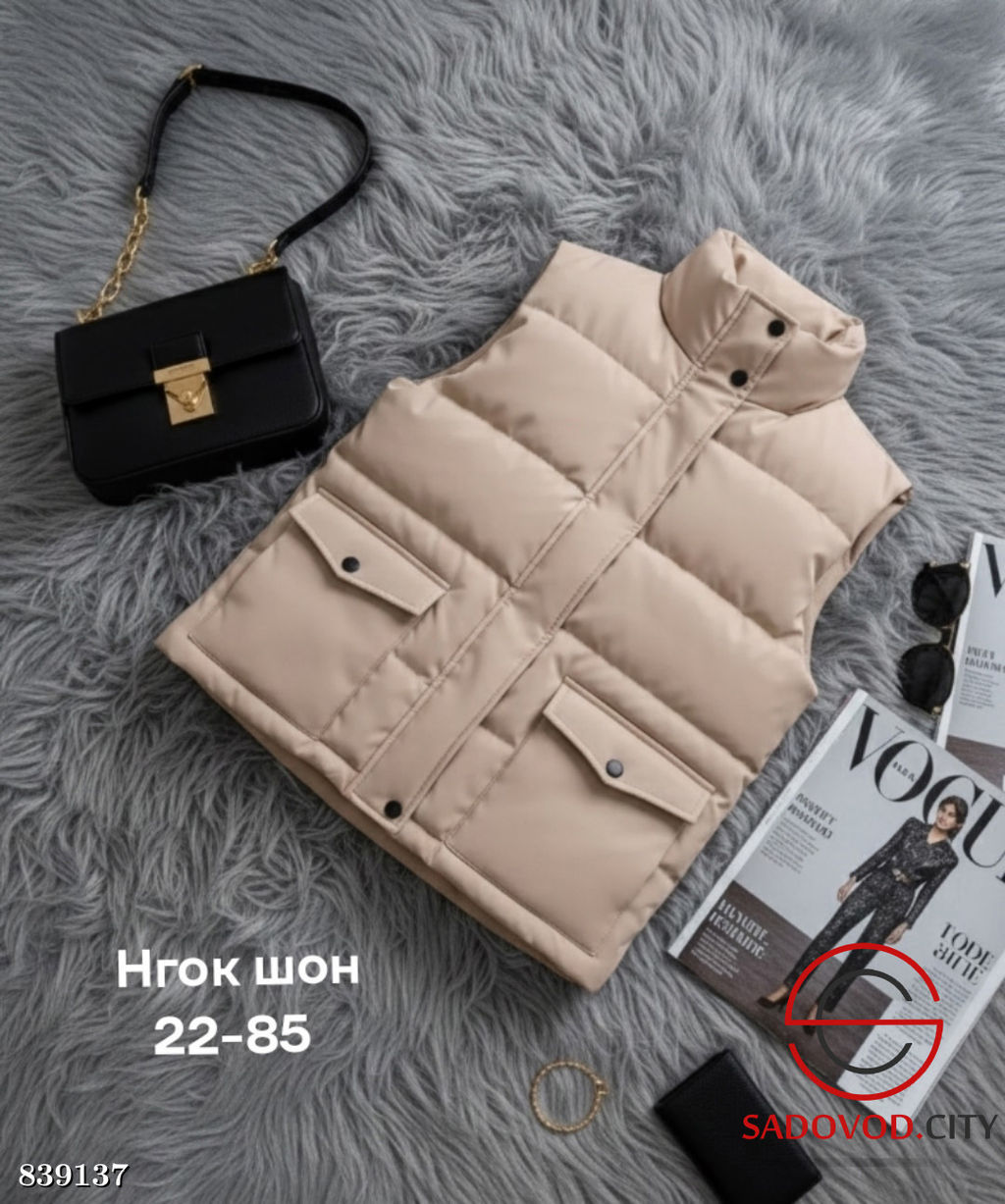 Жилетка женская из эко-кожи - Bruno фото 2