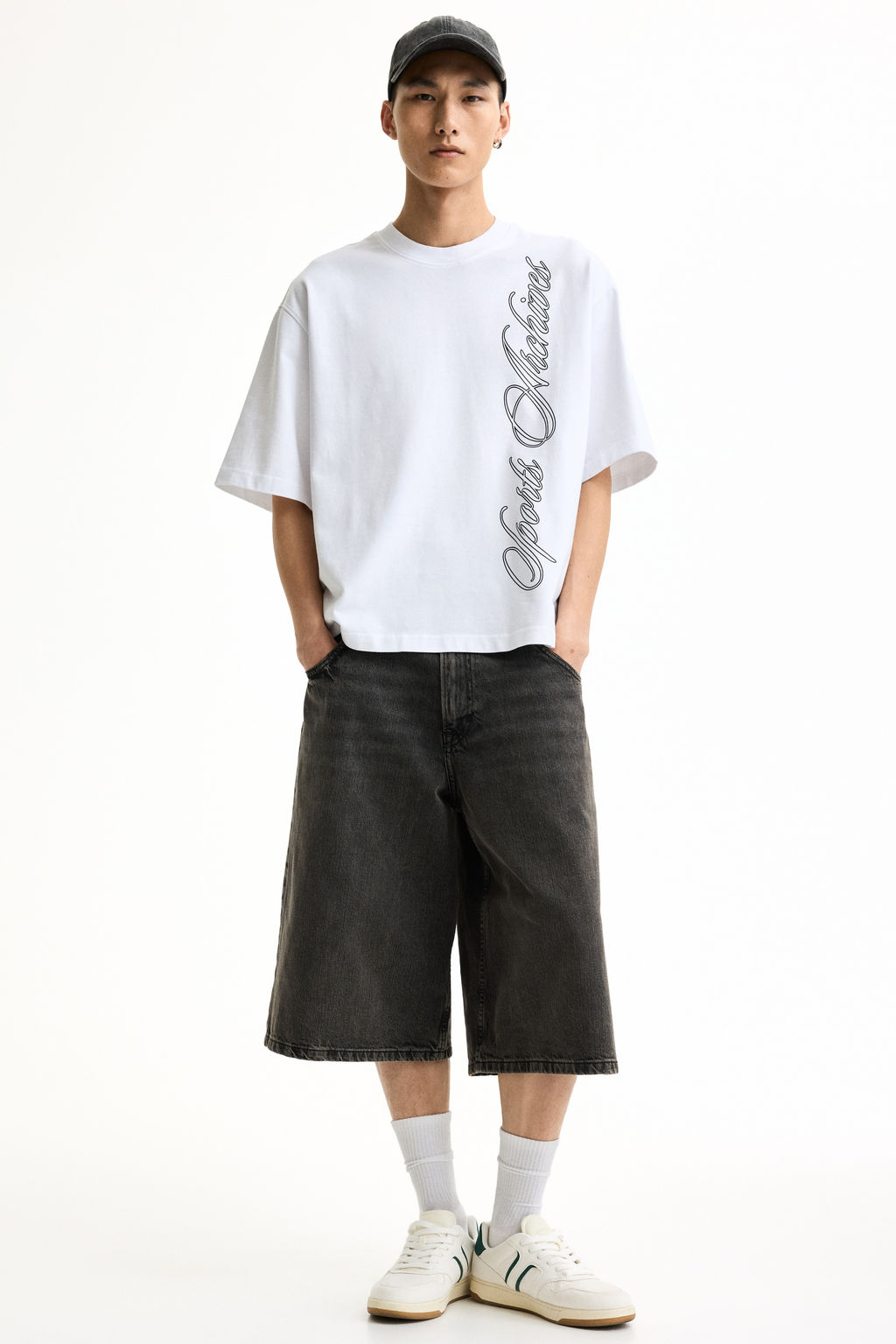 Camiseta estampada Oversized Fit - H&m фото 5