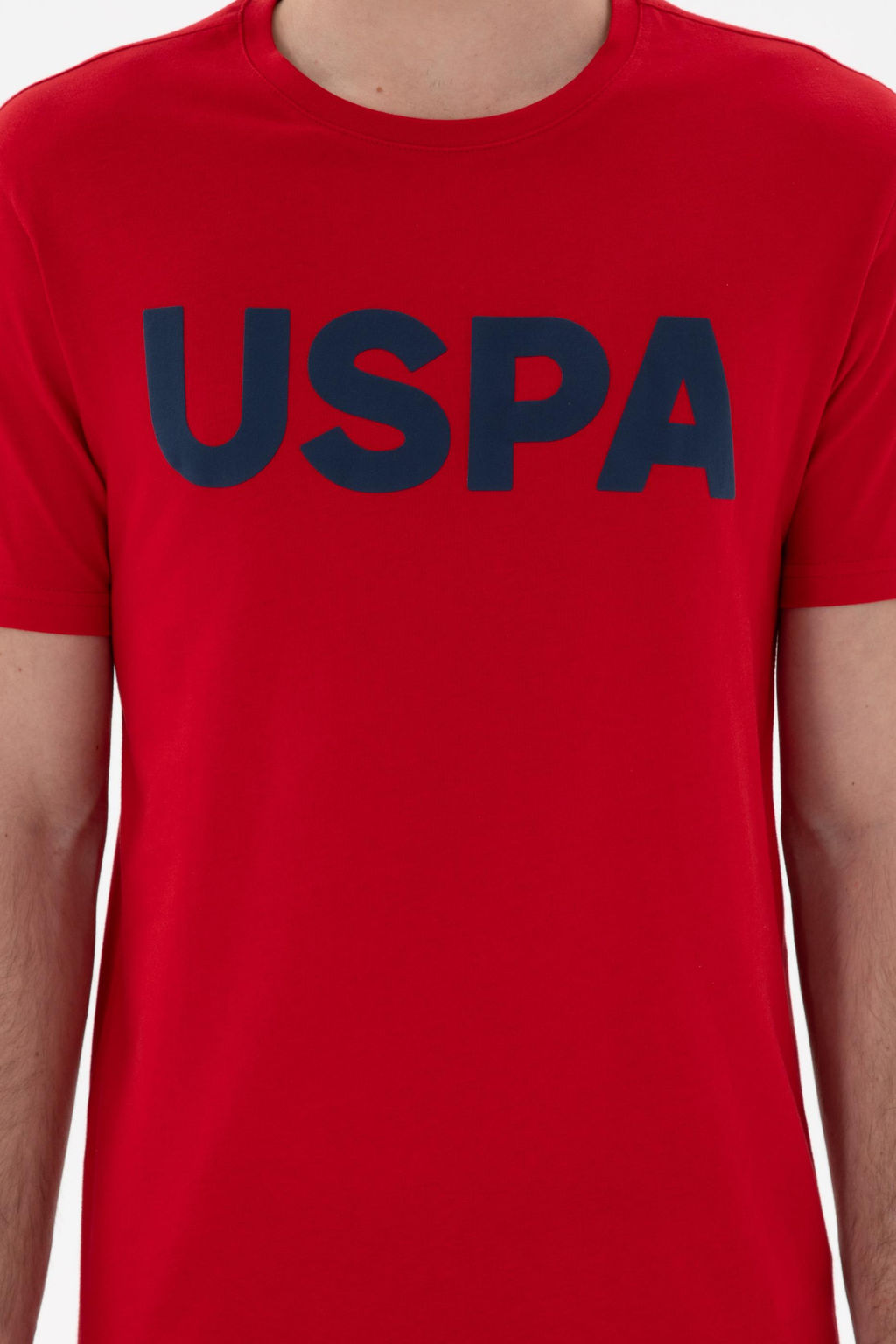 Erkek Regular Fit Bisiklet Yaka K_rm_z_ Basic Ti__rt Sepette S_rpriz _ndirim - U.s. polo assn фото 6