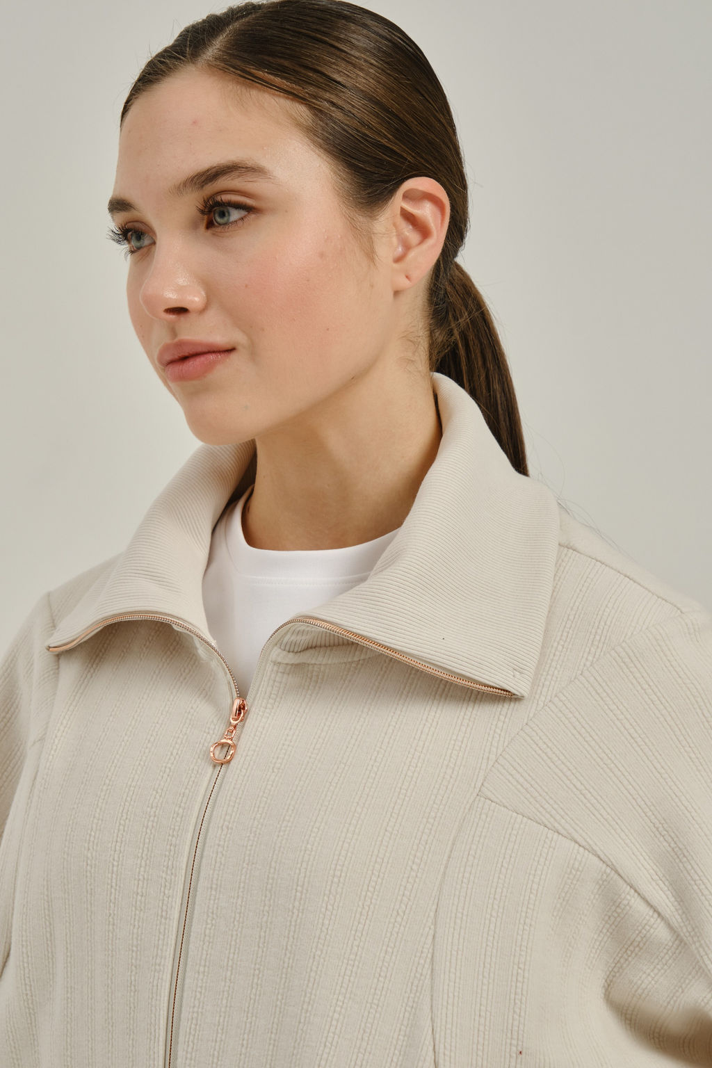 Олимпийка Серый COMMUTE Knit Track Top - Anta фото 4