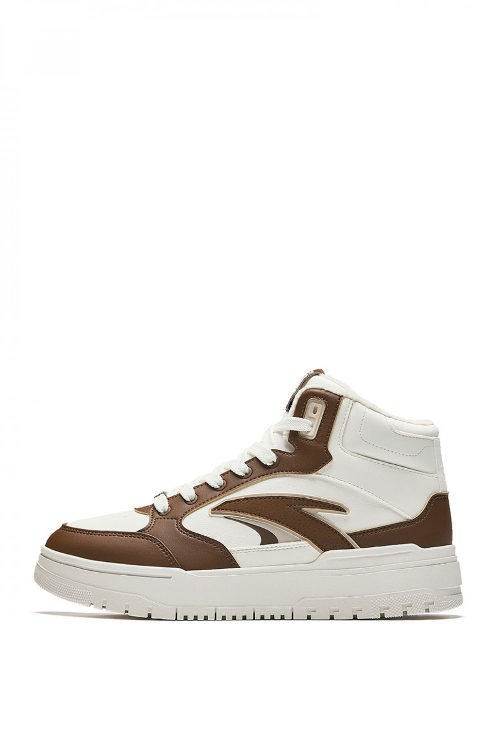 Кеды повседневные утепленные Бежевый/Коричневый ANTA982