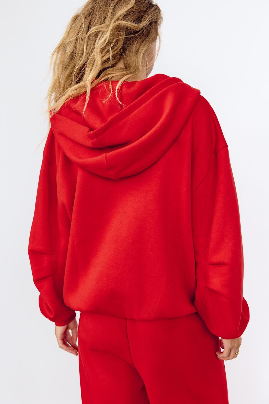 OVERSIZED ZIPPED SWEATSHIRT - Zara фото 14