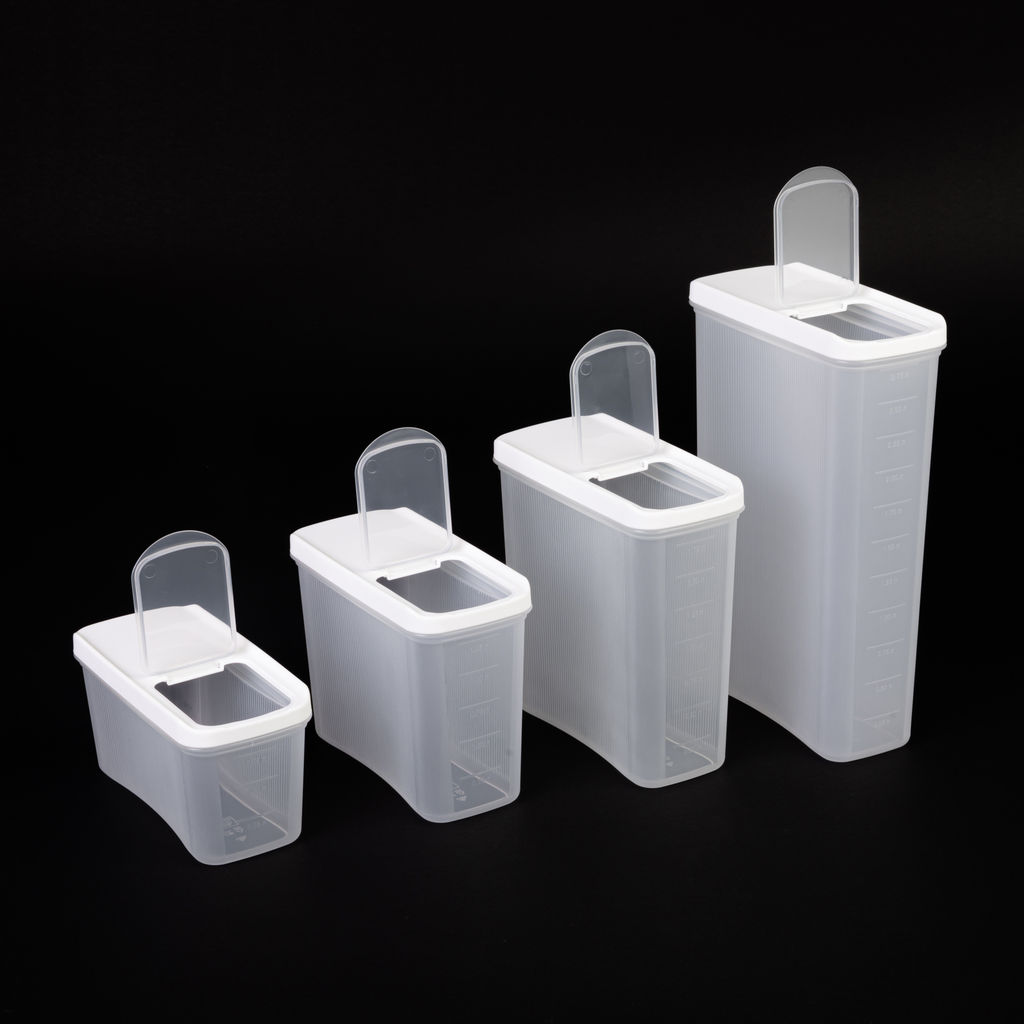 Емкость для сыпучих продуктов Лайн 3л (белый) М9007 - Альтернатива фото 9