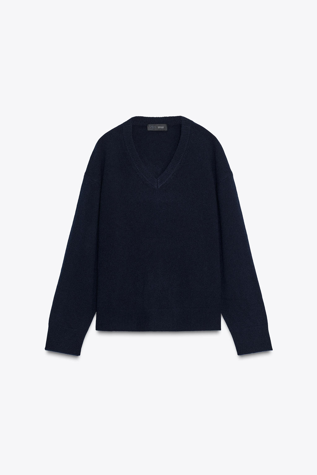 100% WOOL V-NECK JUMPER - Zara фото 7
