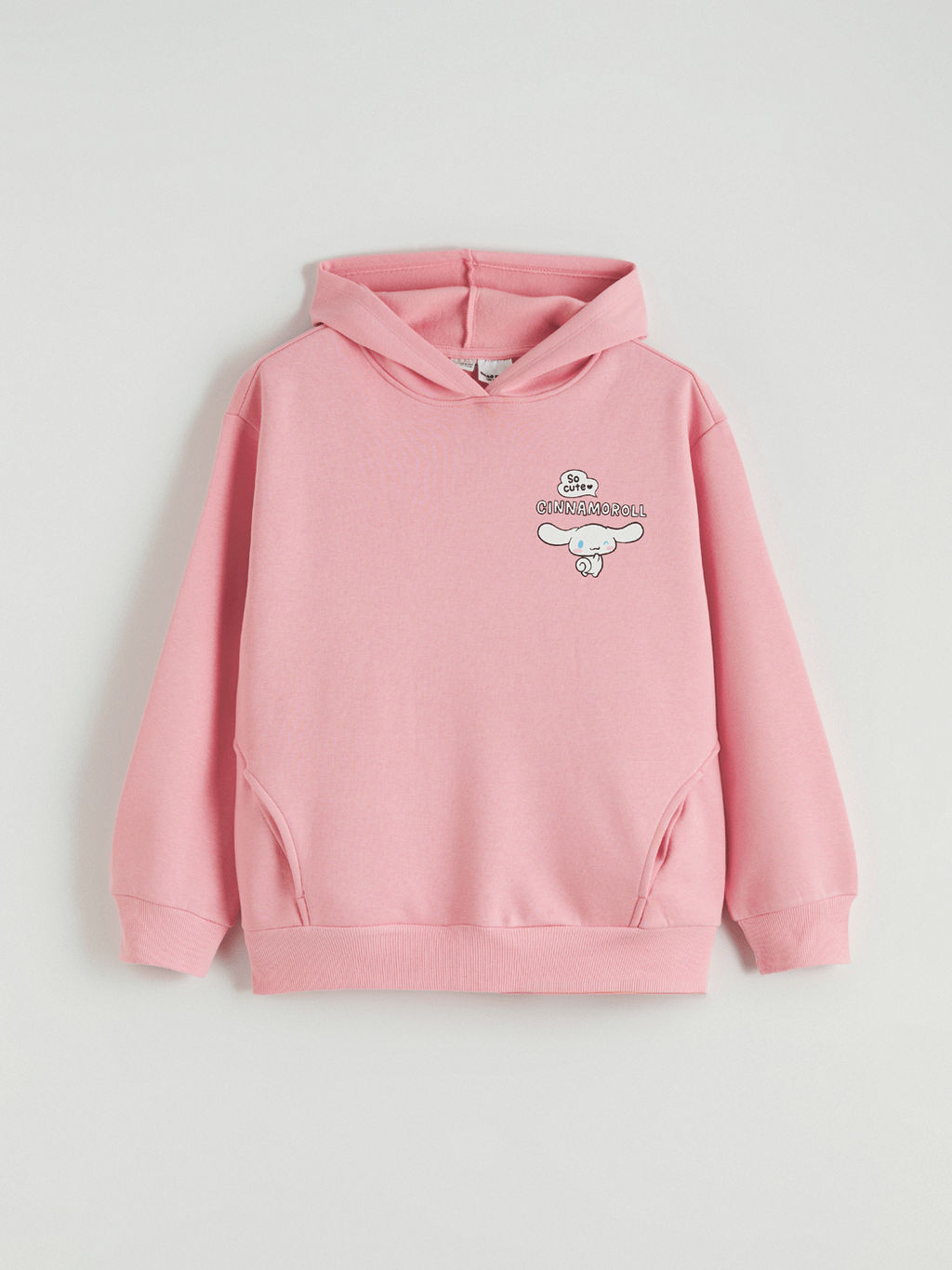 Cinnamoroll Bask?l? K?z ?ocuk Kal?n Sweatshirt