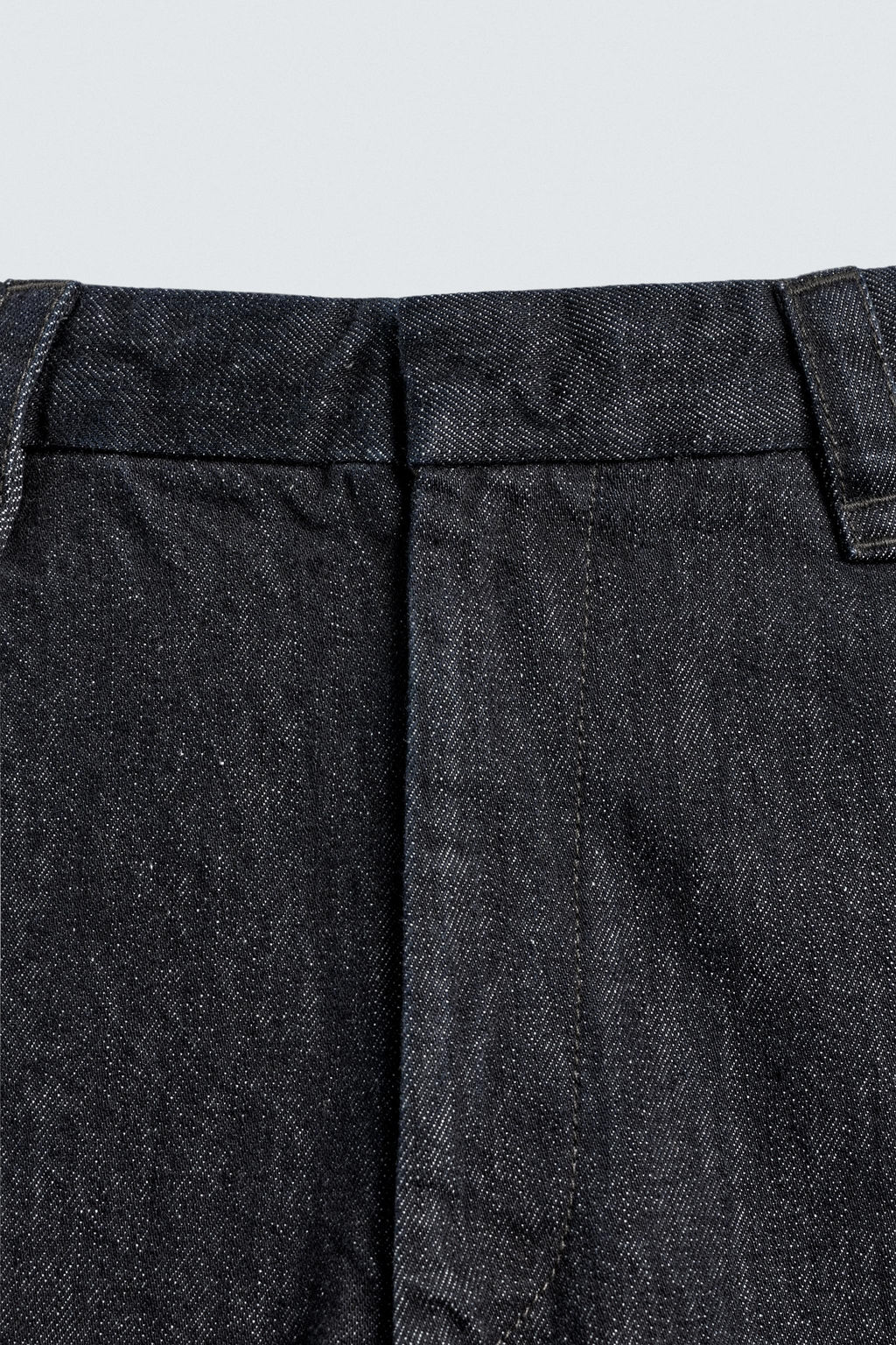 RELAXED FIT DENIM CHINO TROUSERS - Zara фото 10
