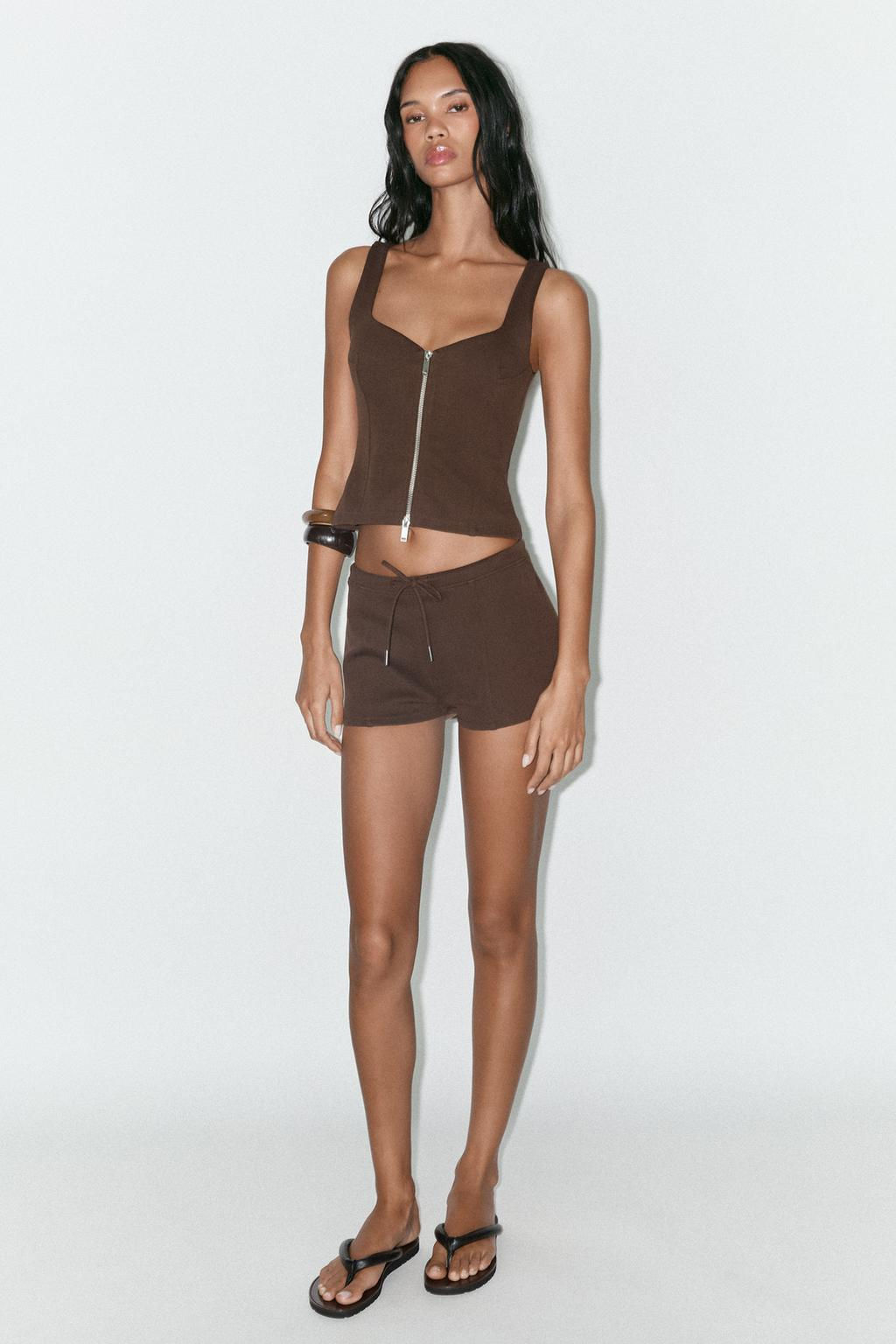 INTERLOCK SHORTS - Zara фото 2