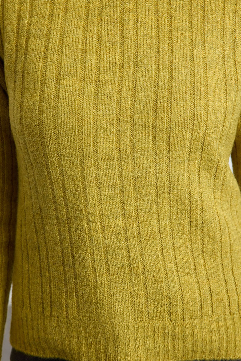 Somon Yumusak Dokulu Dik Yaka Regular Triko Kazak TEDAW25KZ00041 - Trendyolmilla фото 7