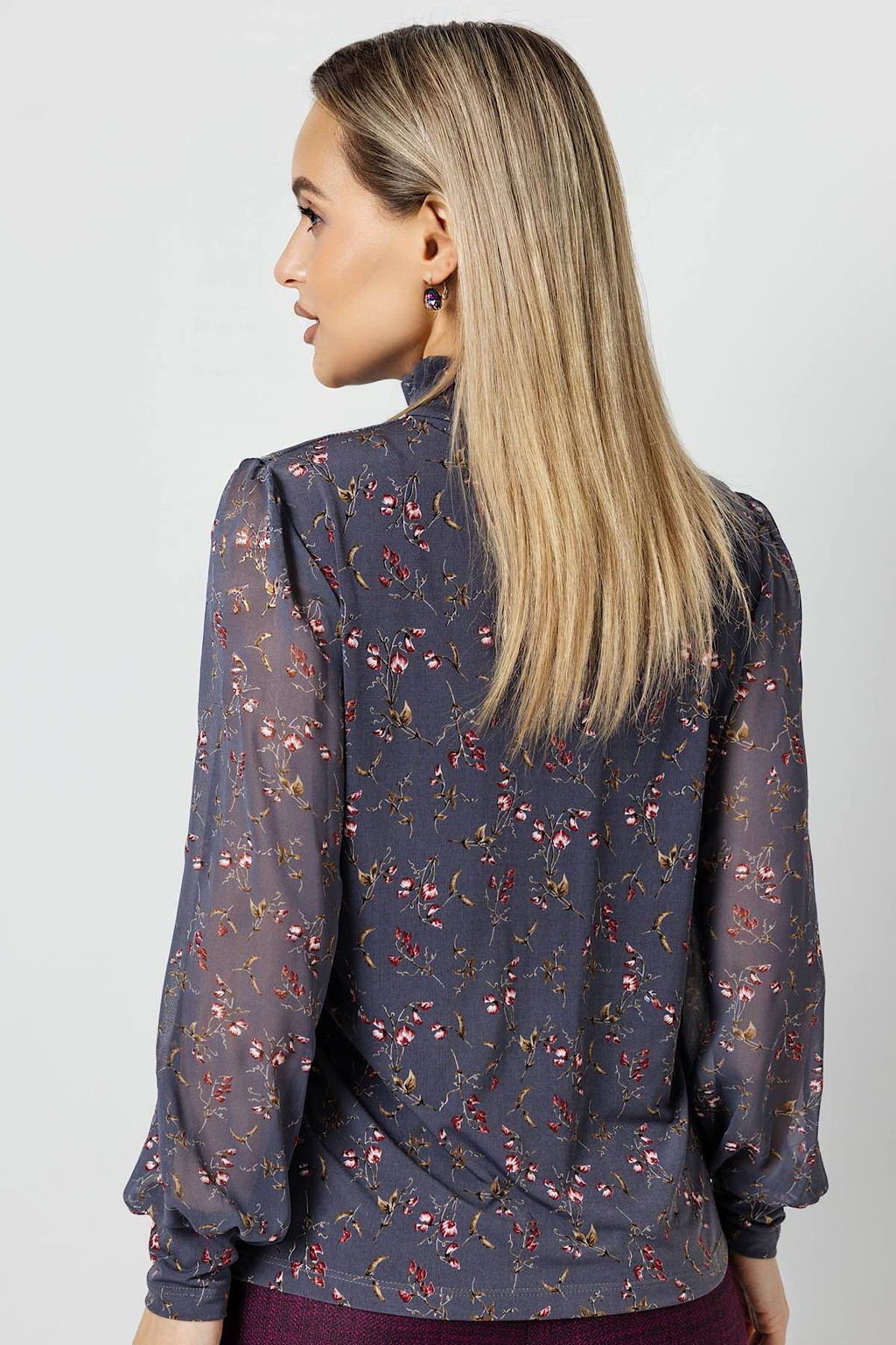 Блузка женская 3071/09/Антрацитовый