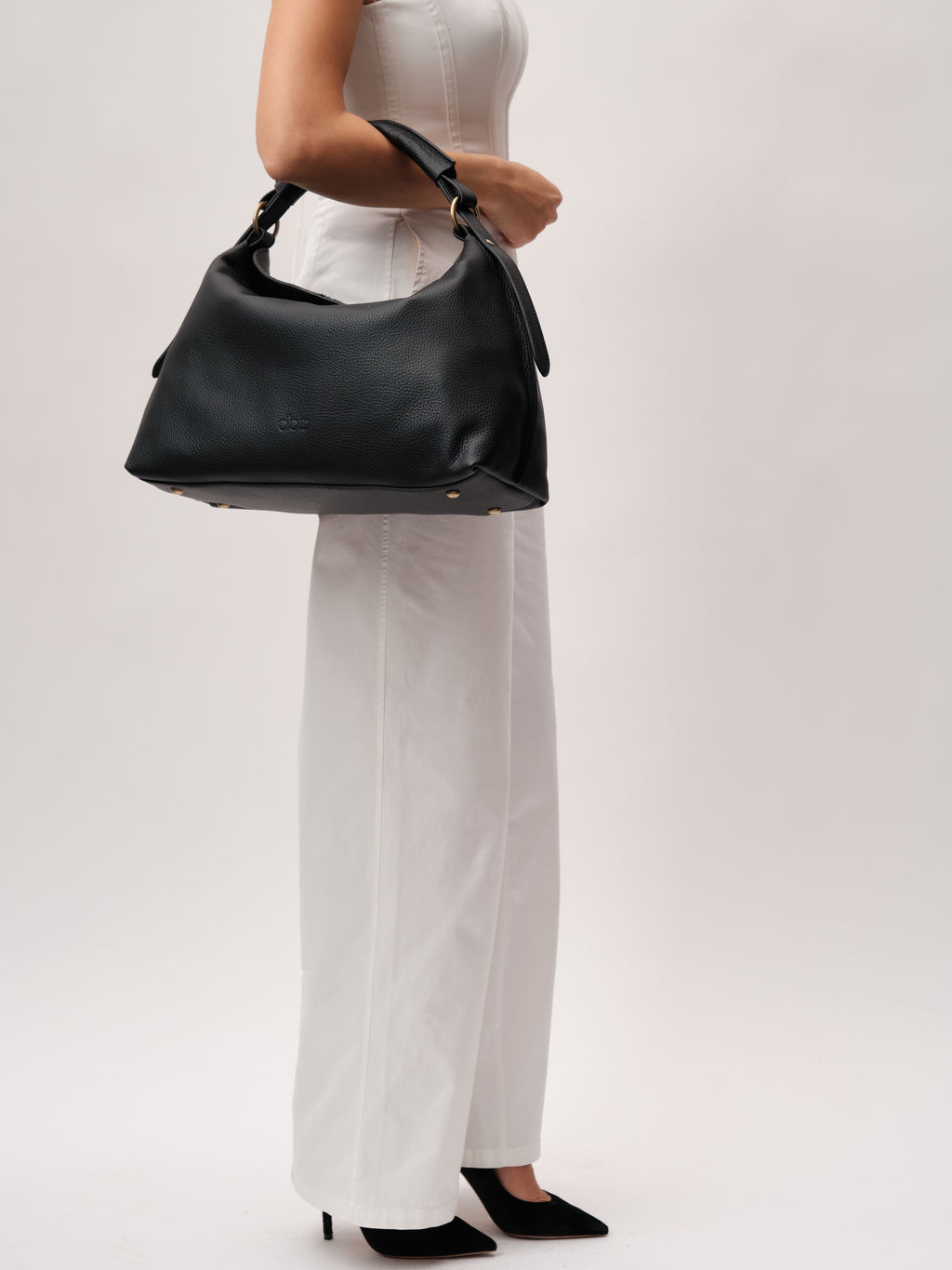 Кожаная сумка Andrea DBR 31374 черный фото 10