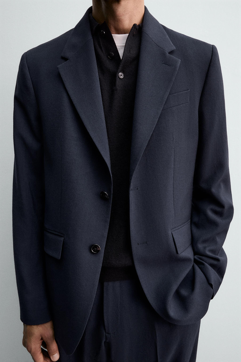 100% WOOL SUIT BLAZER - Zara фото 5