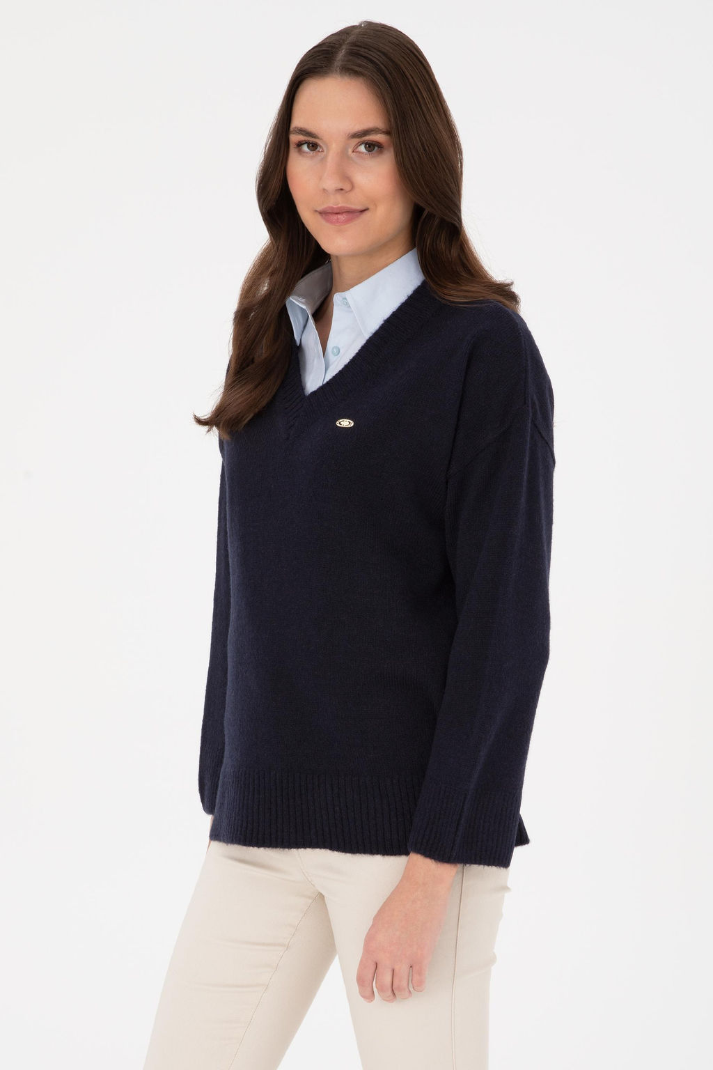 Kad_n Lacivert Melanj Kazak - U.s. polo assn фото 3