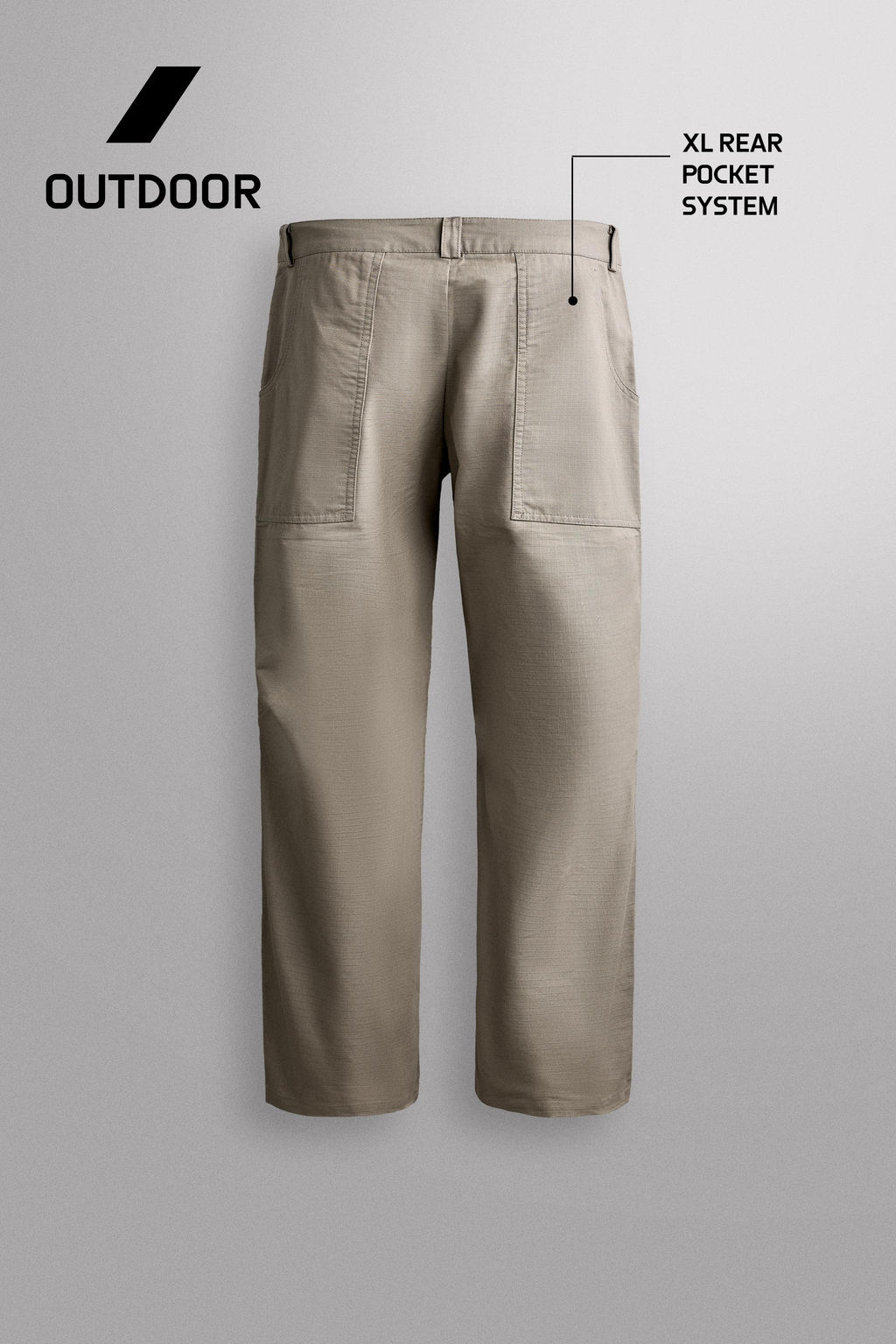 PANTAL?N TAPERED FIT ESCALADA / Crudo medio - Zara фото 7