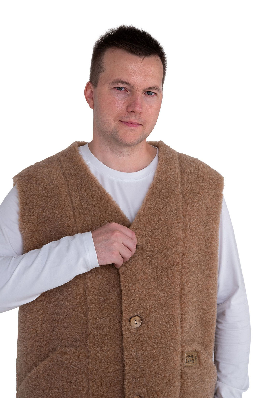 ЖИЛЕТ мужской СМАРТ - Woollamb фото 7