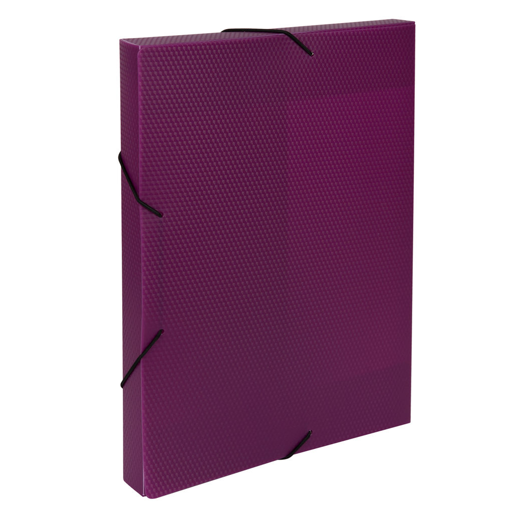 Expert Complete Короб архивный пластиковый 30 мм 1 шт. PRISMA NEON A4 эффект 3D пурпурный ЕС240400022