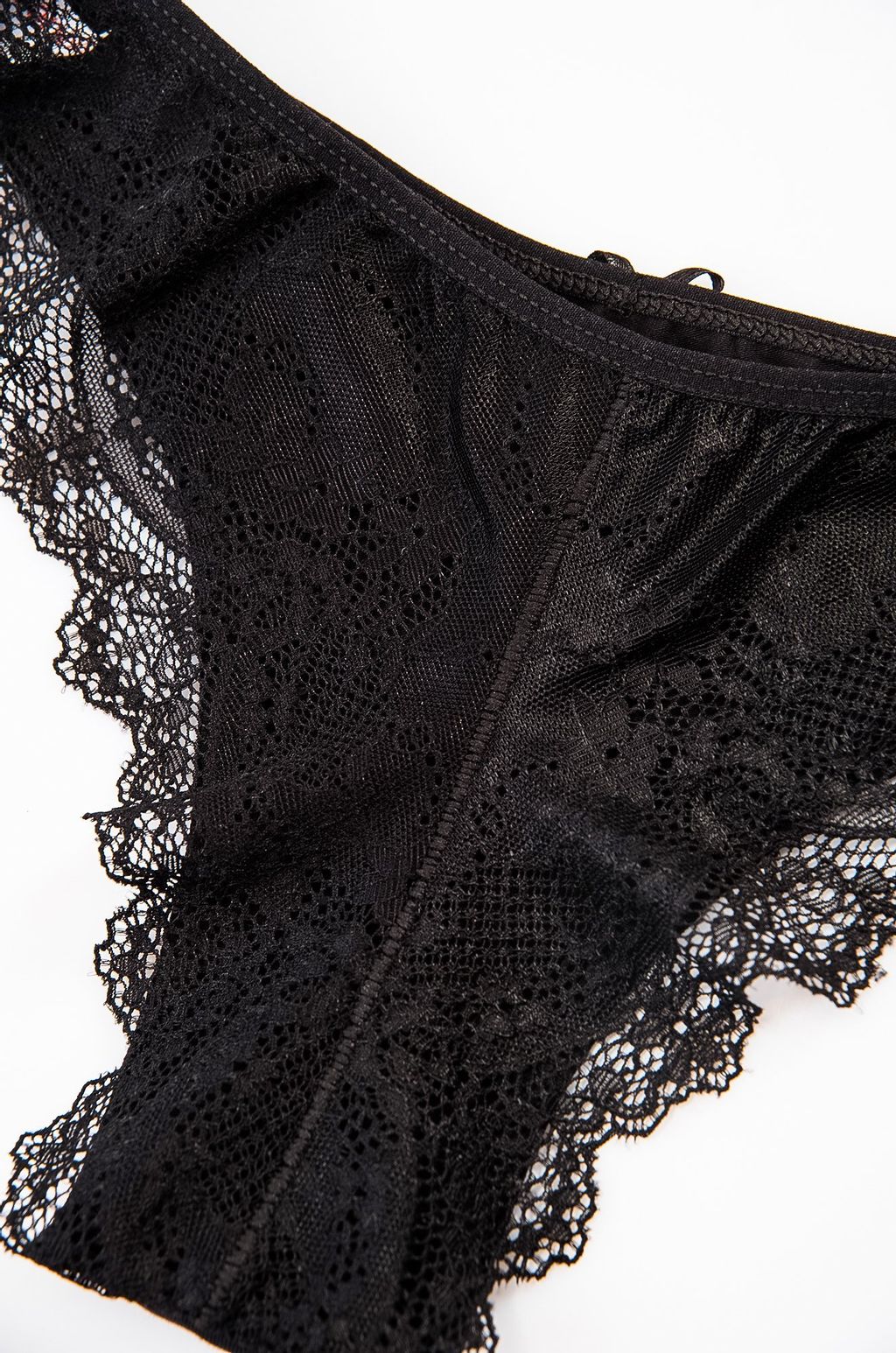 Женские трусы бразилиана с кружевом Donella  фото 5