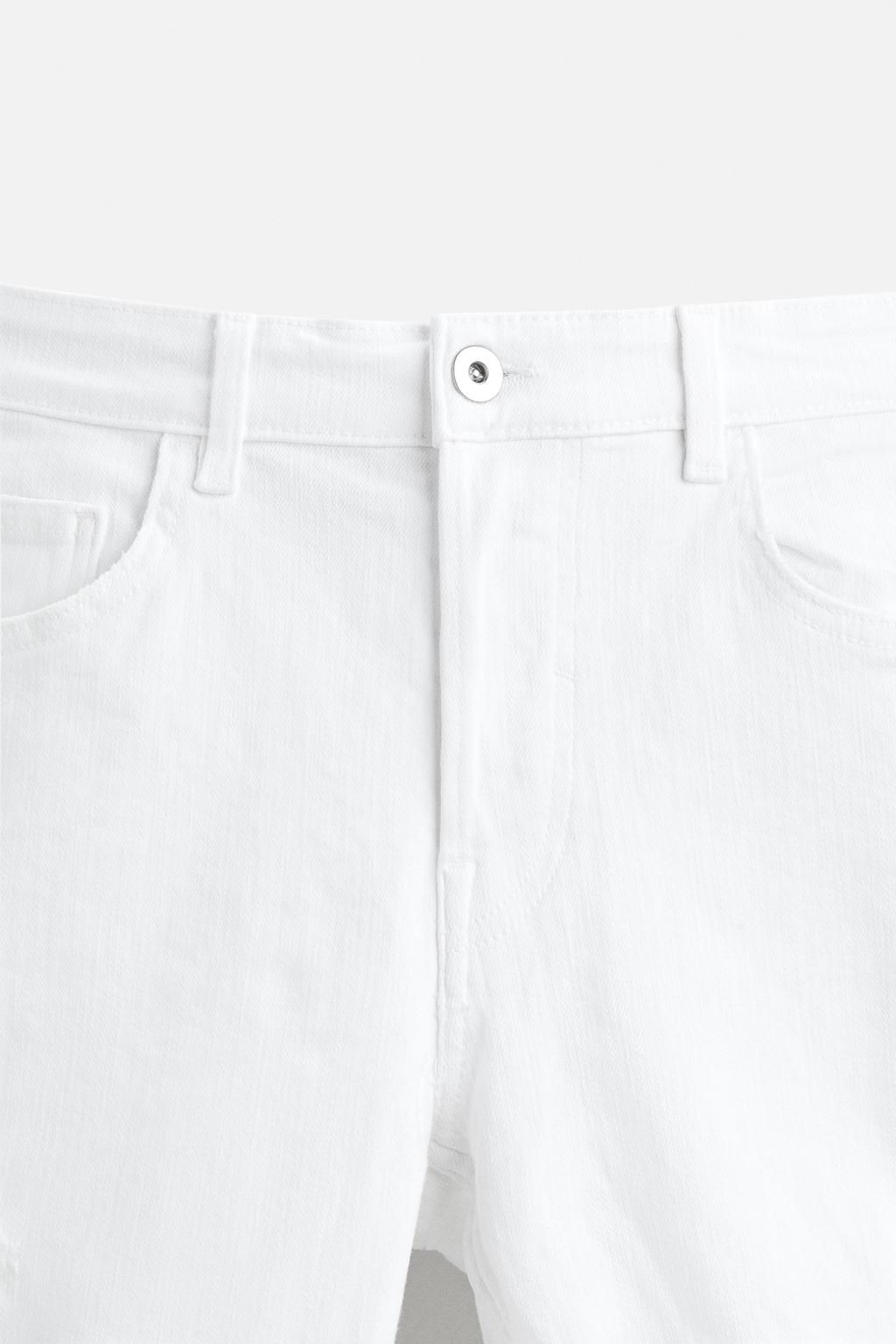 RIPPED SKINNY FIT JEANS - Zara фото 8